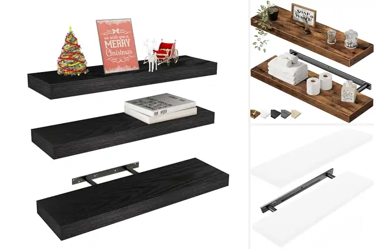 Detailed view of Best 24 Inch Floating Shelves