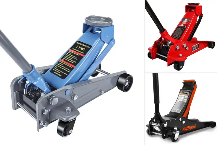 Detailed view of Best 3 Ton Capacity Floor Jack