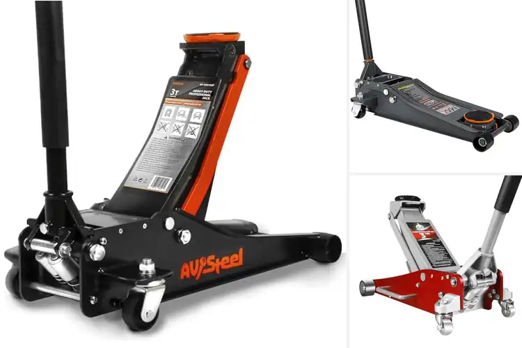 Detailed view of Best 3 Ton Floor Jack For Vehicles