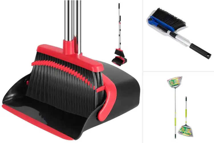 Detailed view of Best Adjustable Handle Brooms