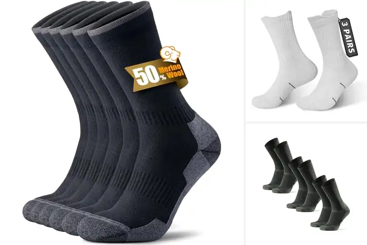 Detailed view of Best Anti-Blister Wool Socks for Adventure