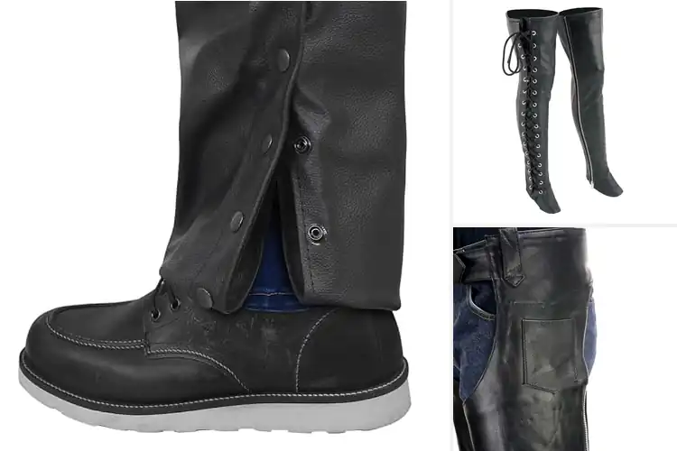 Detailed view of Best Biker Chaps