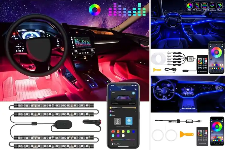 Detailed view of Best Car LED Strip Lights