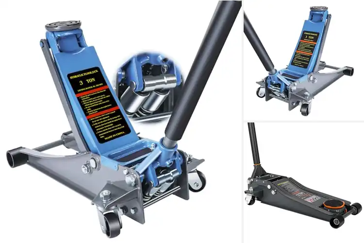 Detailed view of Best Carbon Steel Floor Jack Durable And Long Lasting