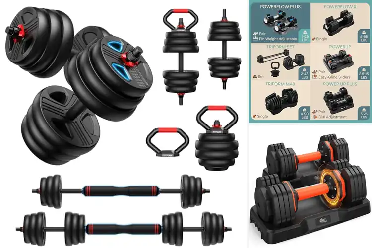 Detailed view of Best Compact Dumbbells