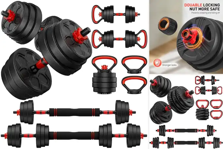 Detailed view of Best Compact Home Gym Dumbbell Sets