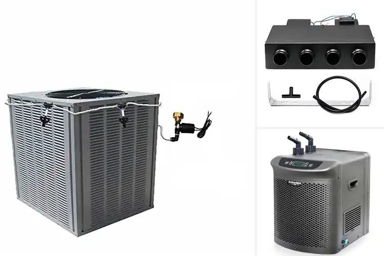 Detailed view of Best Cooling System Evaporators