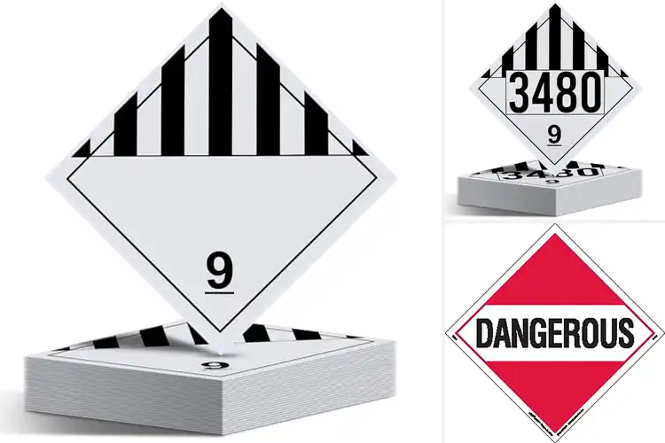 Detailed view of Best Dangerous Hazmat Placards