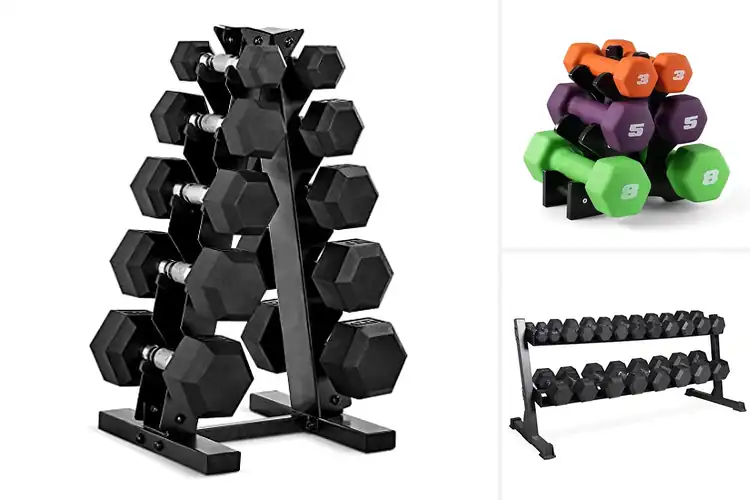 Detailed view of Best Dumbbell Sets With Rack: Elevate Your Home Gym Today