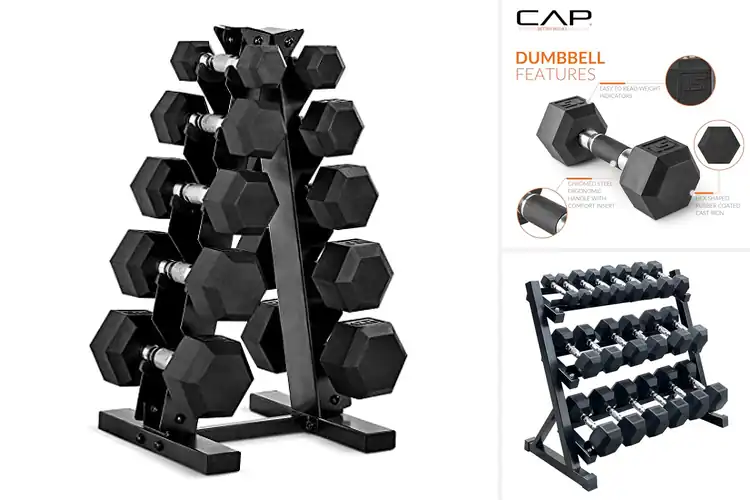 Detailed view of Best Dumbbell Sets With Racks