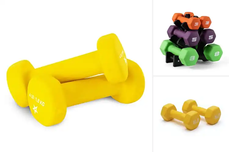 Detailed view of Best Durable Neoprene Coated Dumbbells