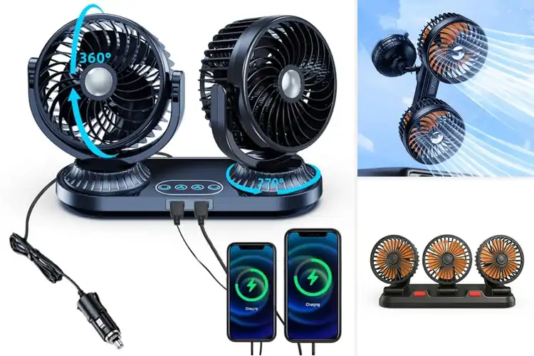 Detailed view of Best Fans For Construction Vehicles