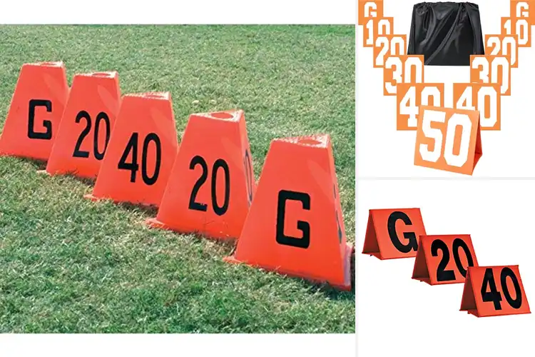 Detailed view of Best Flag Football Markers