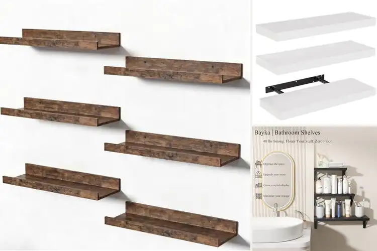 Detailed view of Best Floating Wall Shelves