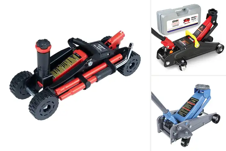 Detailed view of Best Floor Jack With Wheels