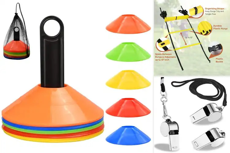 Detailed view of Best Football Coaching Equipment