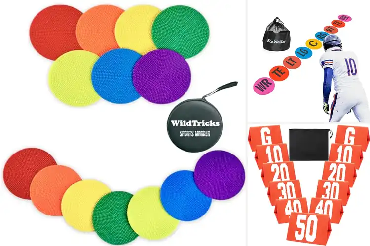 Detailed view of Best Football Drill Markers