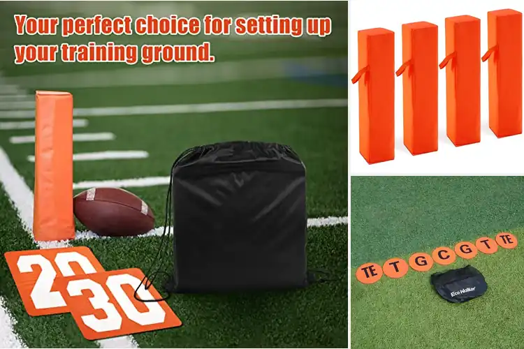 Detailed view of Best Football Field Yard Markers