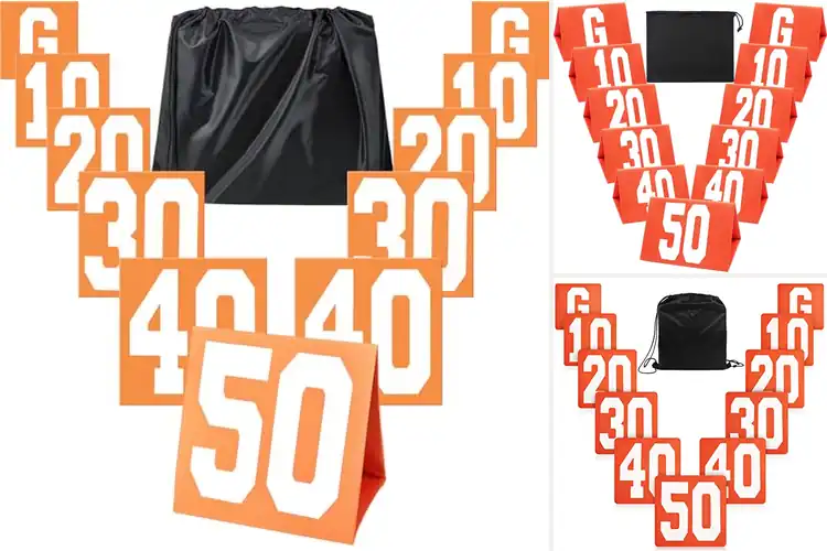 Detailed view of Best Football Yard Markers