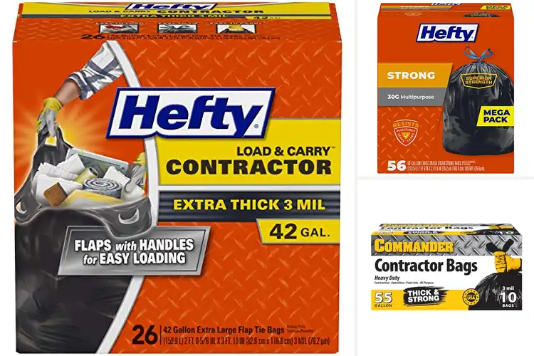 Detailed view of Best Heavy Duty Garbage Bags