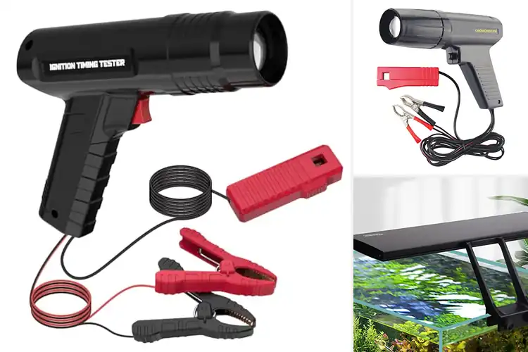 Detailed view of Best High Brightness Timing Light With Sliding Clip