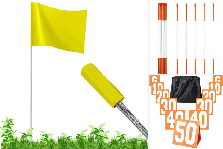 Detailed view of Best High Visibility Yard Markers