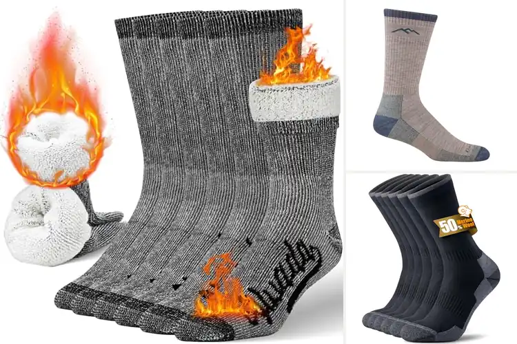 Detailed view of Best Hiking Wool Socks