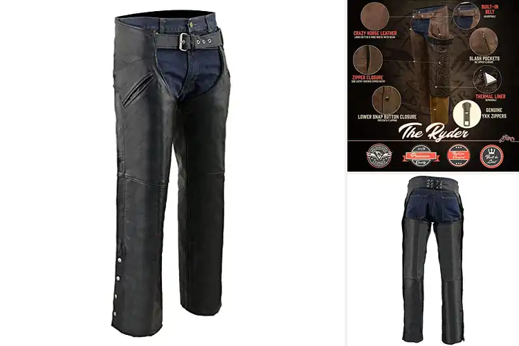 Detailed view of Best Insulated Motorcycle Chaps: Top 10 Warm & Durable Picks