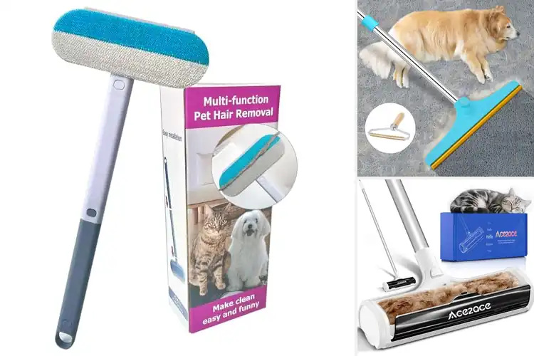 Detailed view of Best Long Handled Pet Hair Removers