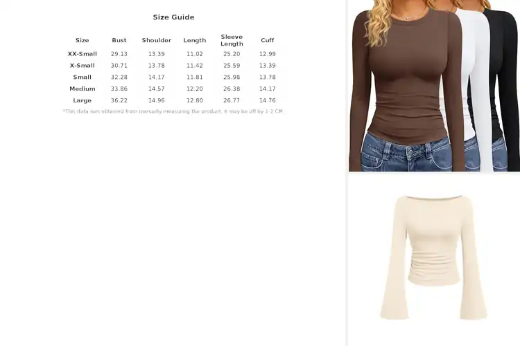 Detailed view of Best Long Sleeve Tops