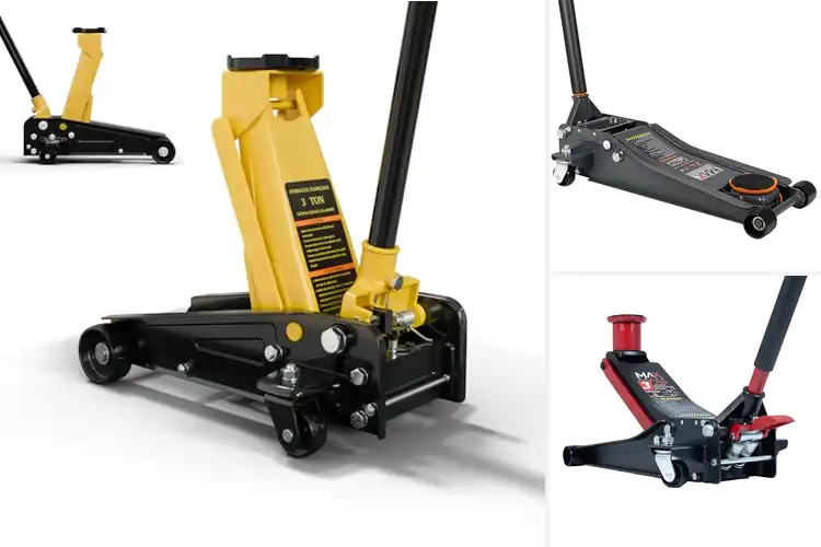 Detailed view of Best Low Profile Floor Jack 5.31 To 18.11 Inch
