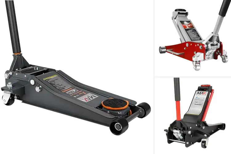 Detailed view of Best Low Profile Floor Jack With 5.31 To 18.11 Lifting