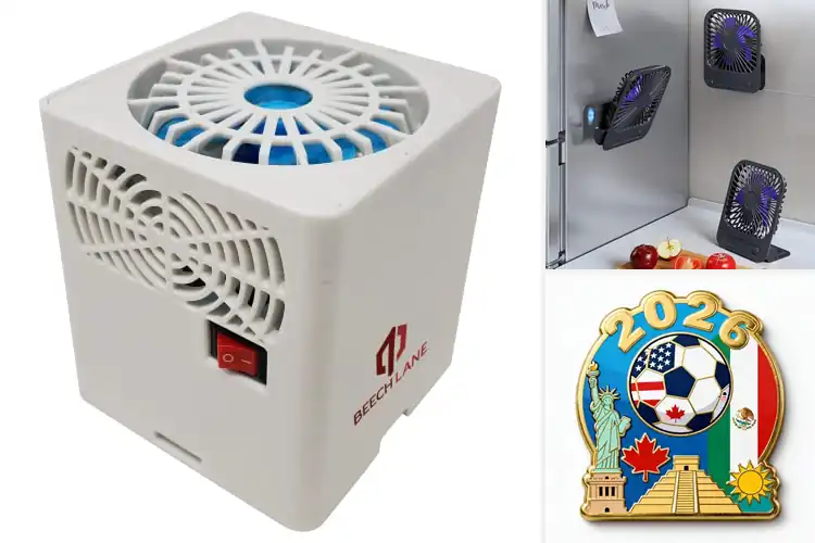 Detailed view of Best Magnetic Fans For Refrigerators