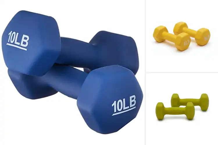 Detailed view of Best Neoprene Coated Dumbbells