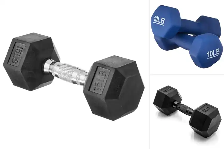 Detailed view of Best Performance Dumbbells