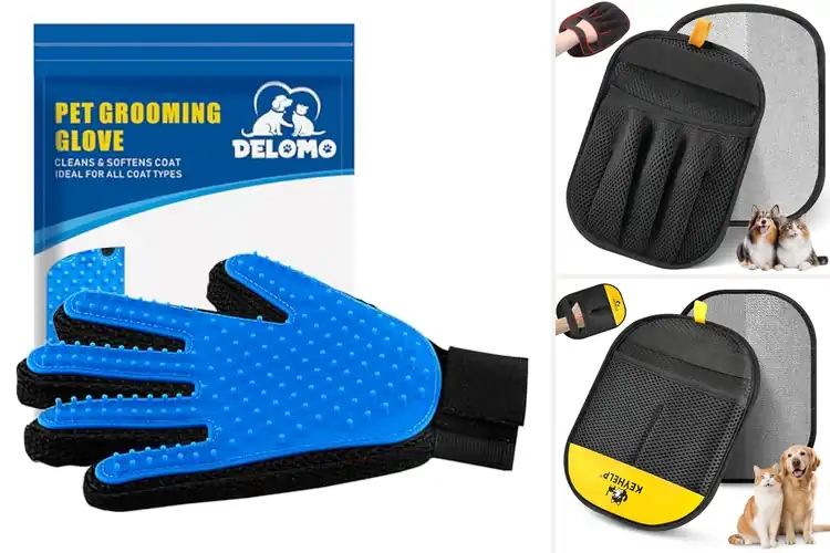 Detailed view of Best Pet Grooming Gloves For Fur Removal