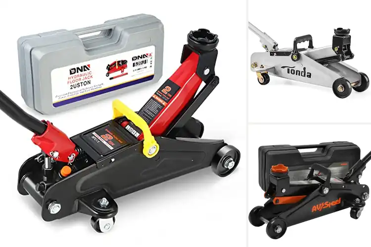 Detailed view of Best Portable Floor Jack With Wheels