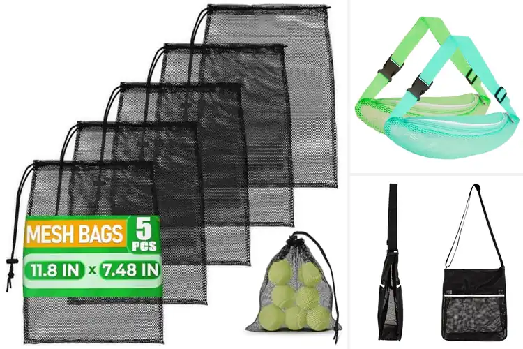 Detailed view of Best Quick Dry Mesh Shell Bags: Top 10 Picks for Seaside Fun