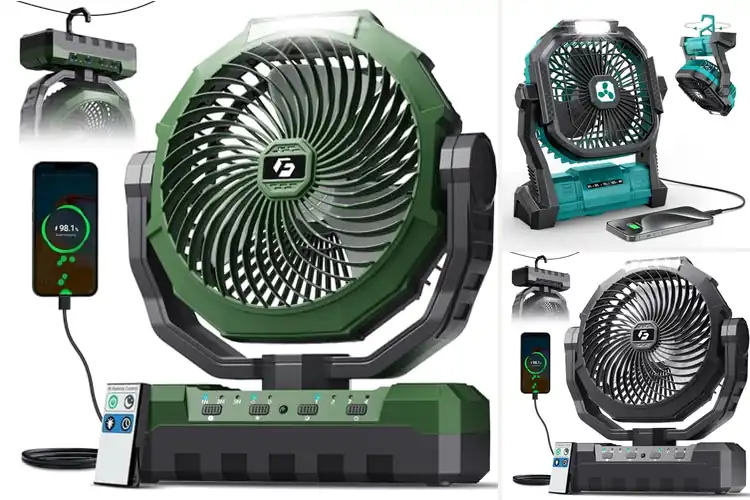 Detailed view of Best Rechargeable Camping Fans