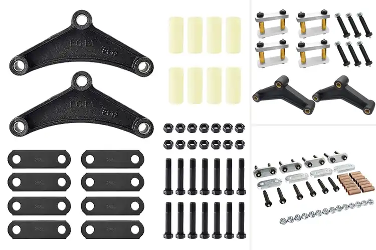 Detailed view of Best Shackle Kits for Ultimate Trailer Stability & Safety