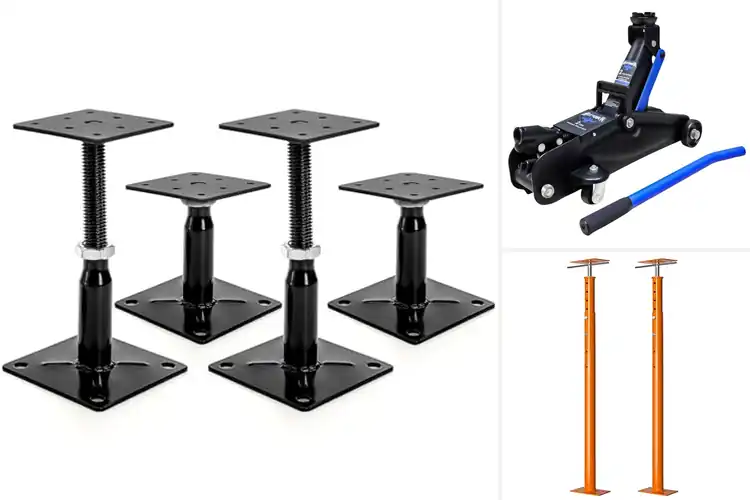 Detailed view of Best Stable Support Floor Jack For Safe Lifting