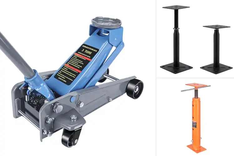 Detailed view of Best Stable Support Floor Jack