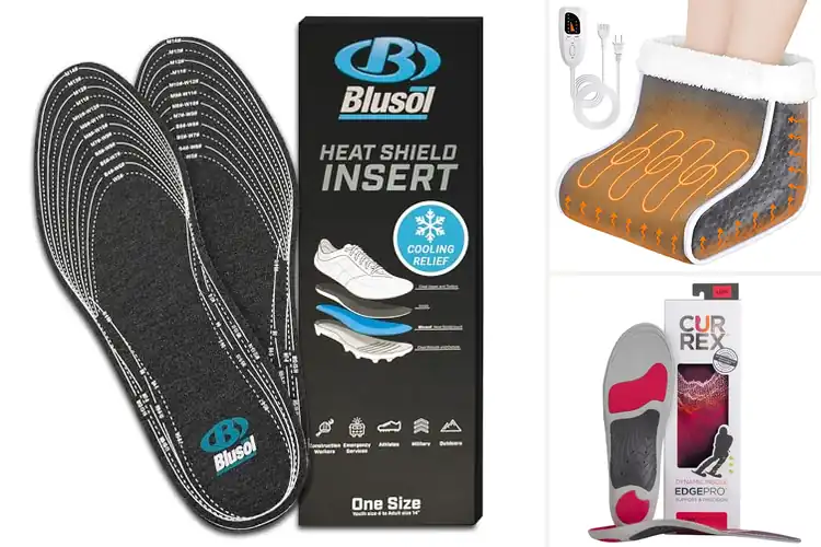 Detailed view of Best Temperature Regulating Foot Wear