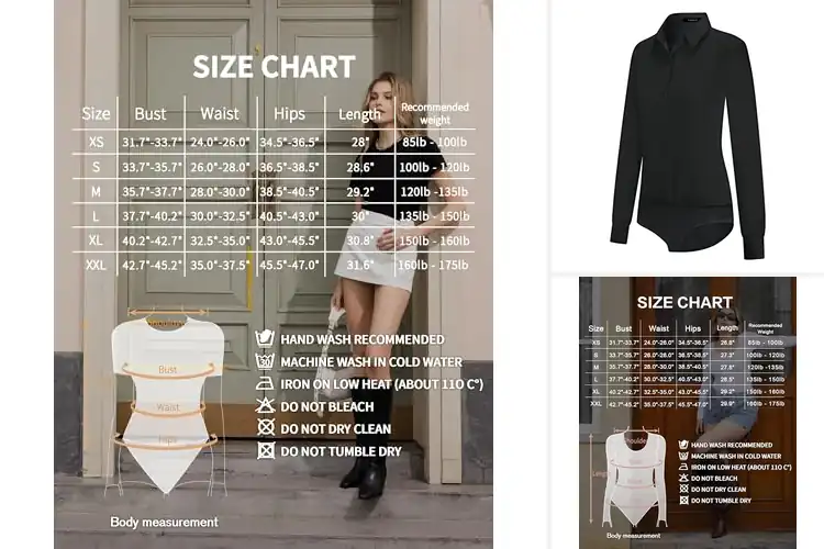 Detailed view of Best Versatile Bodysuits