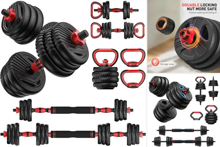 Detailed view of Best Versatile Free Weights Sets
