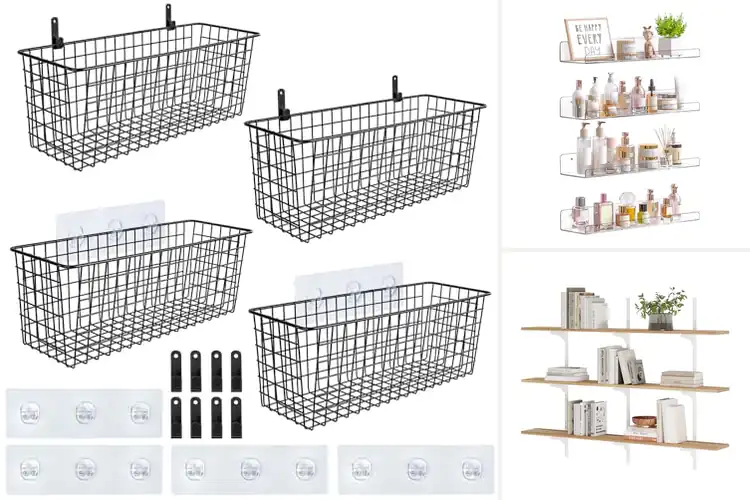 Detailed view of Best Wall Storage Ideas for Stylish Space-Saving Solutions
