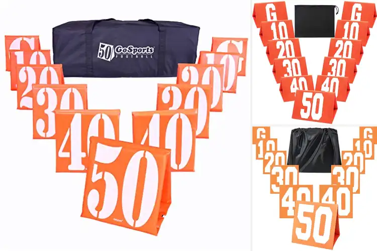 Detailed view of Best Weighted Yardage Markers